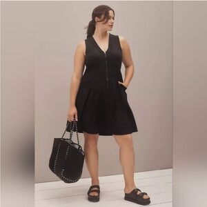 Anthropologie Daily Practice Trek Utility Mini Dress Size Small